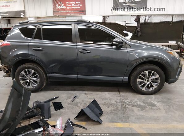 JTMRJREV9JD237030 2018 TOYOTA RAV4 HYBRID Gray Vista interior de 360 grados