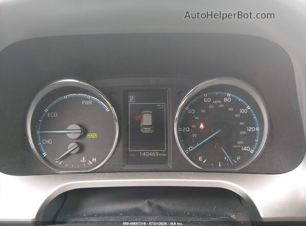 JTMRJREVXGD001172 2016 TOYOTA RAV4 HYBRID Blue Vista de los asientos traseros