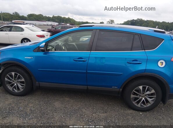 JTMRJREVXGD001172 2016 TOYOTA RAV4 HYBRID Blue Vista interior de 360 grados