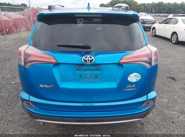 JTMRJREVXGD001172 2016 TOYOTA RAV4 HYBRID Blue 