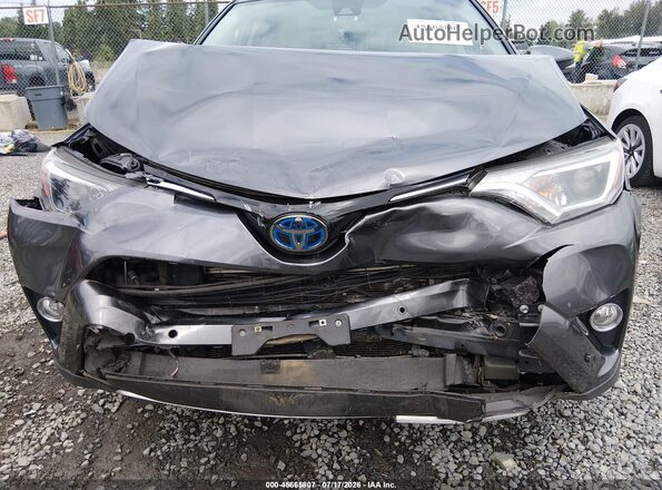 JTMRJREVXGD033717 2016 TOYOTA RAV4 HYBRID Серый Вид спереди