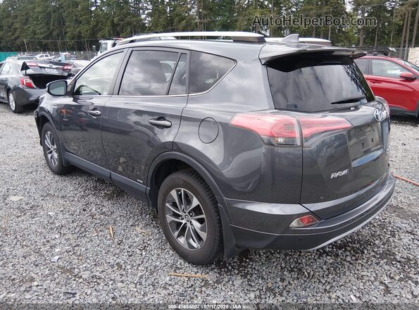 JTMRJREVXGD033717 2016 TOYOTA RAV4 HYBRID Серый Задняя левая четверть