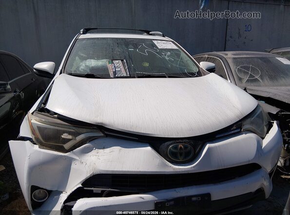 JTMRJREVXJD180207 2018 TOYOTA RAV4 HYBRID Белый Вид щитка приборов