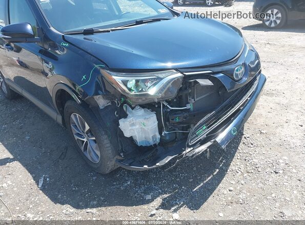 JTMRJREVXJD232936 2018 TOYOTA RAV4 HYBRID Dark Blue Դիմացի տեսք