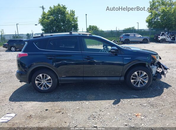 JTMRJREVXJD232936 2018 TOYOTA RAV4 HYBRID Dark Blue Սալոնի հետևի տեսք
