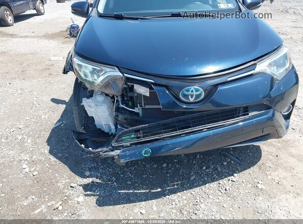 JTMRJREVXJD232936 2018 TOYOTA RAV4 HYBRID Dark Blue 