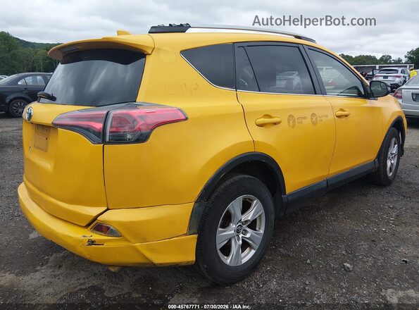 JTMRJREVXJD258775 2018 TOYOTA RAV4 HYBRID Yellow Trasero derecho
