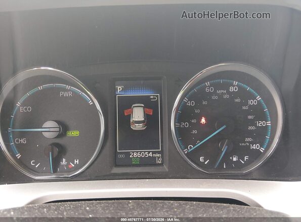 JTMRJREVXJD258775 2018 TOYOTA RAV4 HYBRID Yellow Vista de los asientos traseros