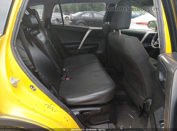 JTMRJREVXJD258775 2018 TOYOTA RAV4 HYBRID Yellow Vista de la etiqueta del VIN