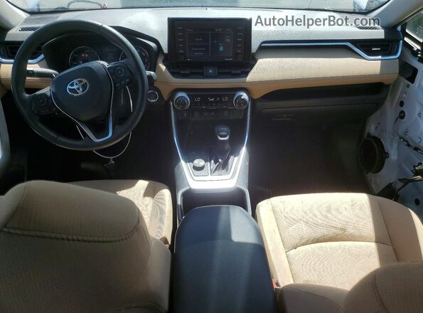 JTMRWRFV0ND140675 2022 TOYOTA RAV4 White Vista del salpicadero