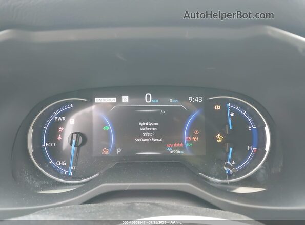 JTMRWRFV0SD310142 2025 TOYOTA RAV4 HYBRID White Vista de los asientos traseros