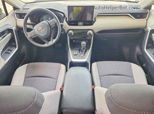 JTMRWRFV0SJ064596 2025 TOYOTA RAV4 Blue Dashboard view