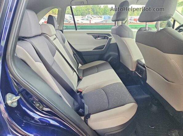 JTMRWRFV0SJ064596 2025 TOYOTA RAV4 Blue Rear interior view