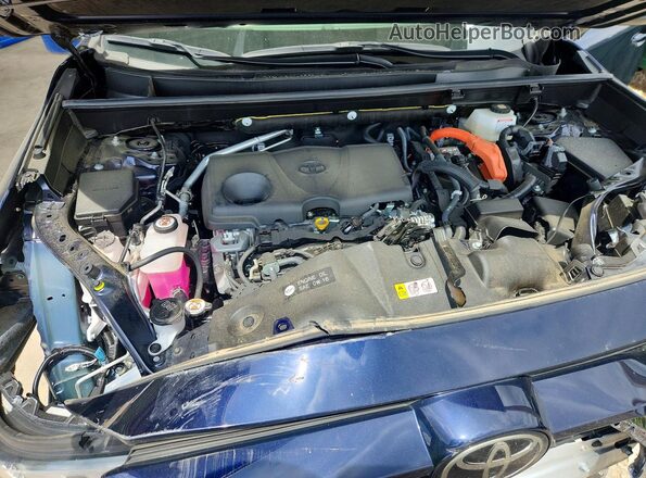 JTMRWRFV0SJ064596 2025 TOYOTA RAV4 Blue Engine compartment view