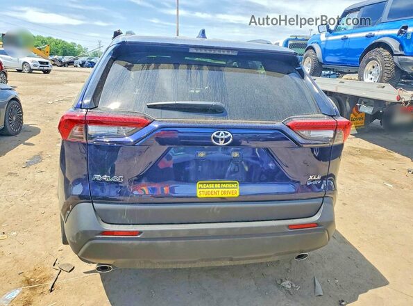 JTMRWRFV0SJ066414 2025 TOYOTA RAV4 Blue Вид ззаду