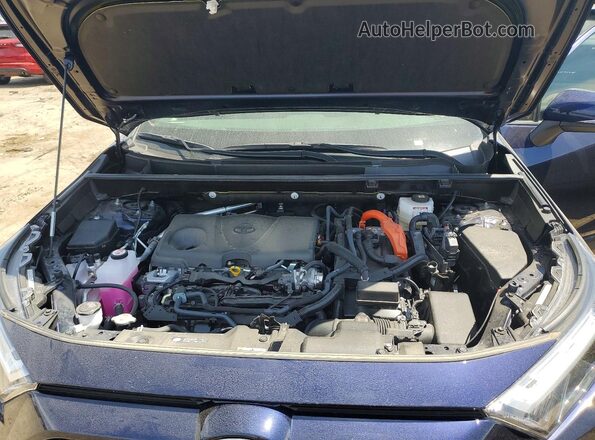 JTMRWRFV0SJ066414 2025 TOYOTA RAV4 Blue Вид підкапотного простору