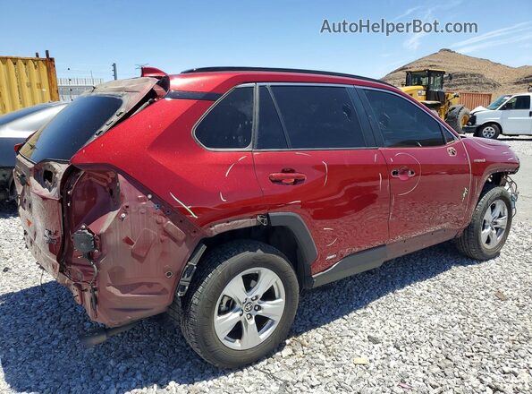 JTMRWRFV1MD132891 2021 TOYOTA RAV4 Burgundy უკანა მარჯვენა