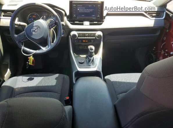 JTMRWRFV1MD132891 2021 TOYOTA RAV4 Burgundy წინა პანელის ხედი