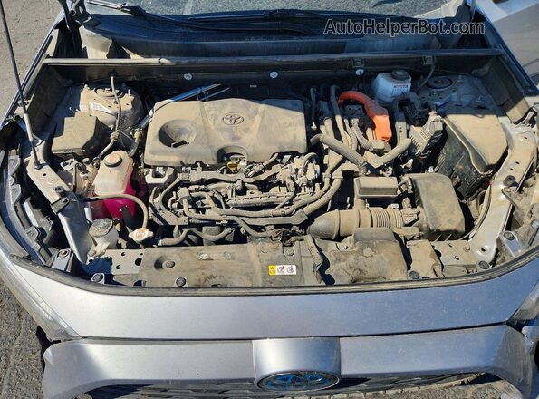 JTMRWRFV1PD572839 2023 TOYOTA RAV4 Silver Vista del compartimento del motor