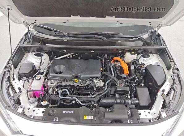 JTMRWRFV1SD356109 2025 TOYOTA RAV4 White Engine compartment view