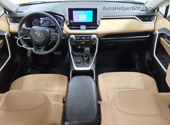 JTMRWRFV1SD356109 2025 TOYOTA RAV4 White Dashboard view