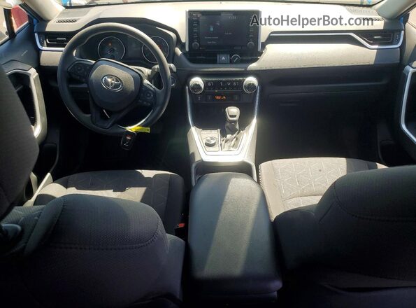 JTMRWRFV2KD003894 2019 TOYOTA RAV4 Синий Вид панели приборов