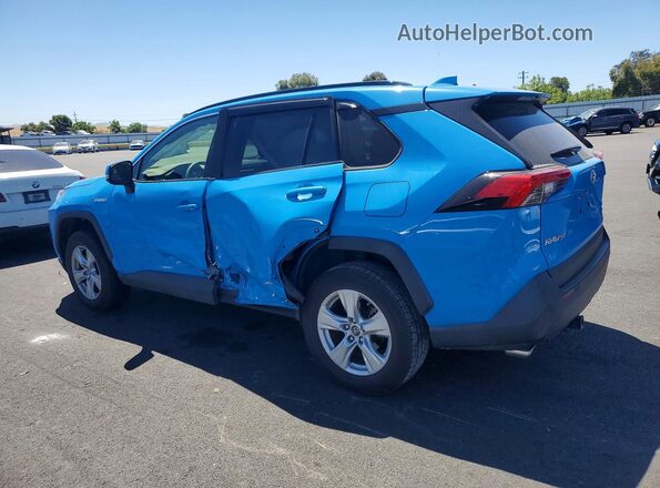 JTMRWRFV2KD003894 2019 TOYOTA RAV4 Синий Задняя левая четверть