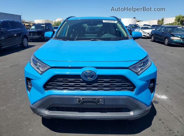 JTMRWRFV2KD003894 2019 TOYOTA RAV4 Синий Вид спереди