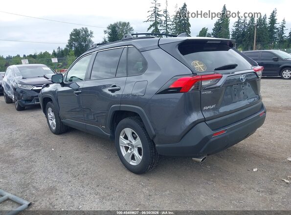 JTMRWRFV2KD015639 2019 TOYOTA RAV4 HYBRID Gray Հետևի ձախ