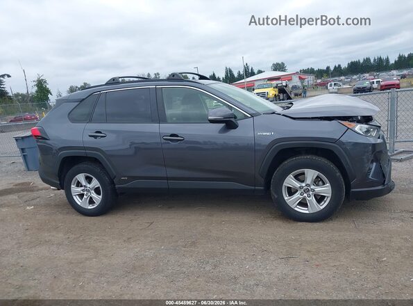 JTMRWRFV2KD015639 2019 TOYOTA RAV4 HYBRID Gray Սալոնի հետևի տեսք