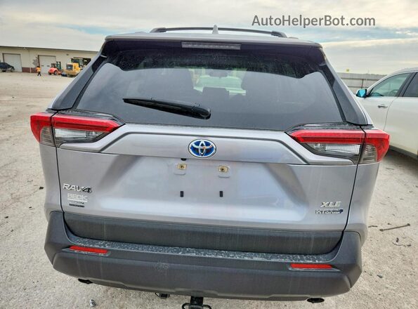 JTMRWRFV2ND155758 2022 TOYOTA RAV4 Silver უკანა ხედი