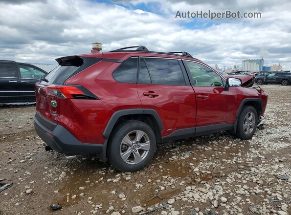 JTMRWRFV2PD172773 2023 TOYOTA RAV4 Red Задня права чверть