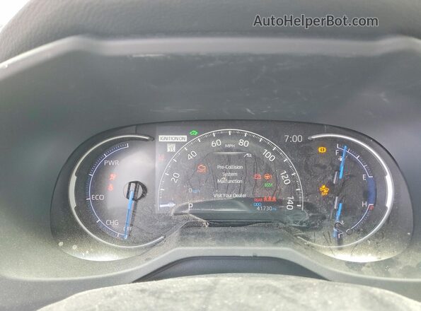 JTMRWRFV2PD172773 2023 TOYOTA RAV4 Red Вид щитка приладів