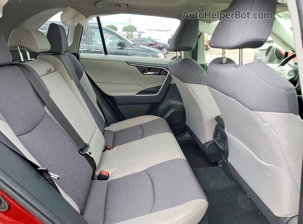 JTMRWRFV2PD172773 2023 TOYOTA RAV4 Red Вид задніх сидінь