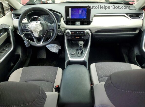 JTMRWRFV2PD172773 2023 TOYOTA RAV4 Red Вид панелі приладів