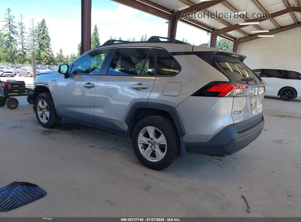 JTMRWRFV3LD048814 2020 TOYOTA RAV4 HYBRID Серебряный Задняя левая четверть