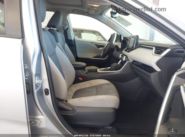 JTMRWRFV3LD048814 2020 TOYOTA RAV4 HYBRID Серебряный Вид салона спереди