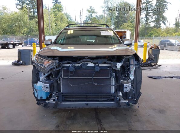 JTMRWRFV3LD048814 2020 TOYOTA RAV4 HYBRID Серебряный Вид задней части салона