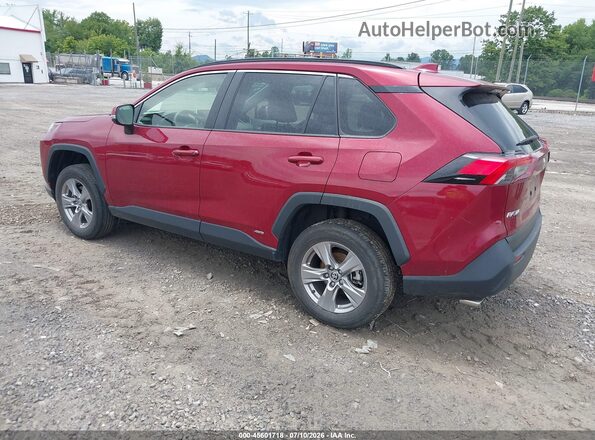 JTMRWRFV3SD277797 2025 TOYOTA RAV4 HYBRID Red Задня ліва чверть