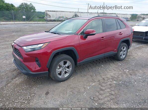JTMRWRFV3SD277797 2025 TOYOTA RAV4 HYBRID Red Передня ліва чверть