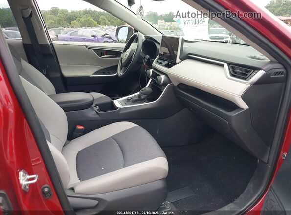 JTMRWRFV3SD277797 2025 TOYOTA RAV4 HYBRID Red Вид салону спереду
