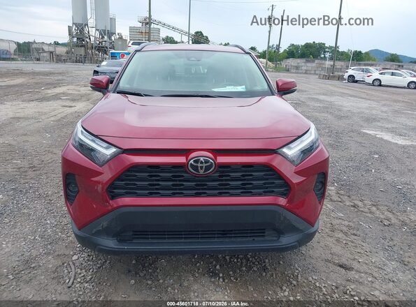 JTMRWRFV3SD277797 2025 TOYOTA RAV4 HYBRID Red Вид щитка приладів