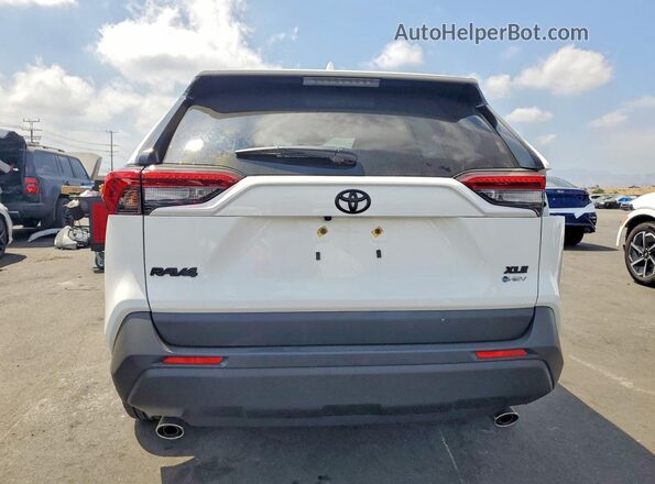 JTMRWRFV3SD326478 2025 TOYOTA RAV4 White უკანა ხედი
