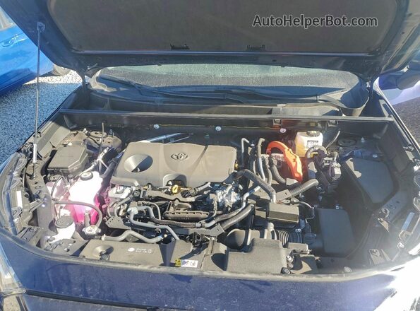 JTMRWRFV3SD329994 2025 TOYOTA RAV4 Blue Vista del compartimento del motor
