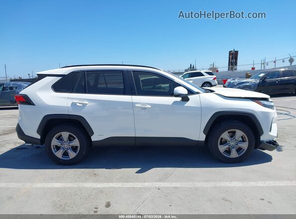JTMRWRFV3SD333026 2025 TOYOTA RAV4 HYBRID White Вид задньої частини салону