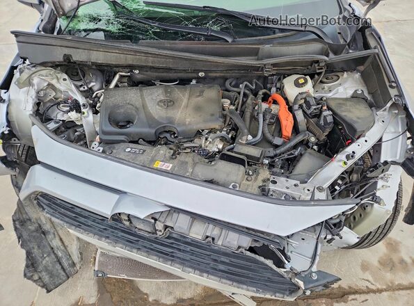 JTMRWRFV4ND568359 2022 TOYOTA RAV4 Серый Вид подкапотного пространства