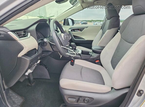 JTMRWRFV4ND568359 2022 TOYOTA RAV4 Серый Вид салона спереди
