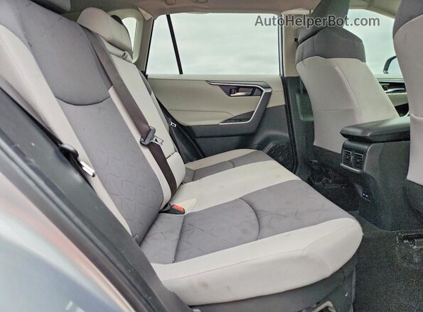 JTMRWRFV4ND568359 2022 TOYOTA RAV4 Серый Вид задней части салона