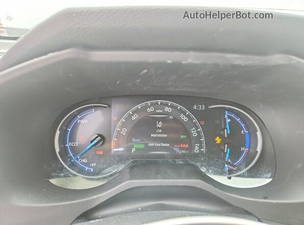 JTMRWRFV4RJ061971 2024 TOYOTA RAV4 Серый Вид щитка приборов