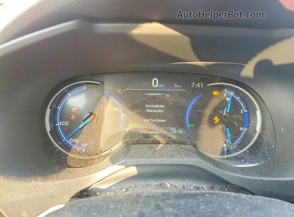 JTMRWRFV4SD277372 2025 TOYOTA RAV4 Blue Widok zestawu wskaźników